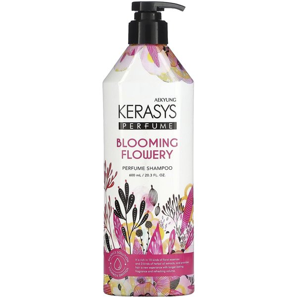 Kerasys, Champú Perfumado Floral Blooming, 600 Ml (20.3 Onzas LíQuidas) White-image
