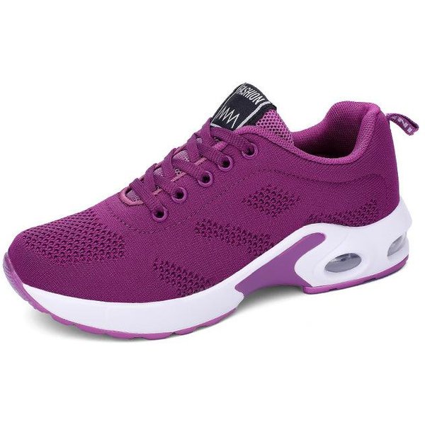 Zapatillas Deportivas De Mujer Casuales VersáTiles CóModas Zapatillas Para Correr Malla Transpirable Zapatillas Deportivas De Mujer 38 PúRpura-image