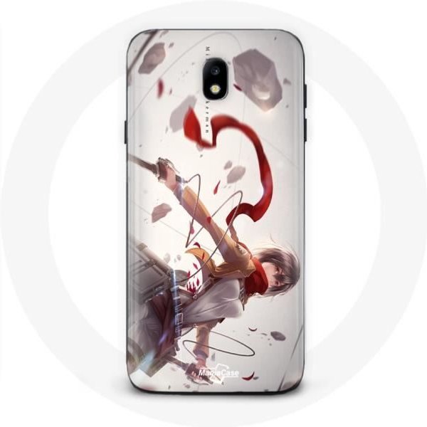 Funda Para Samsung Galaxy S5 Mikasa Ackerman Ataque De Los Titanes Manga-image