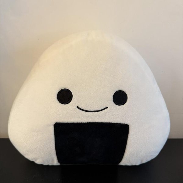 10/30Cm BiałA Pluszowa Poduszka Sushi Wypchana Kawaii Humanoidalna Jedzenie PrzekąSka Poduszka Podpora PlecóW GłOwy Pluszak Dekoracja Prezent-image