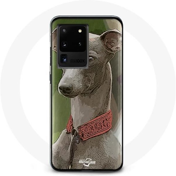 Funda - Samsung - Galaxy S20 Ultra - Flexible - Galgo Greyhound - Gris Gris-image