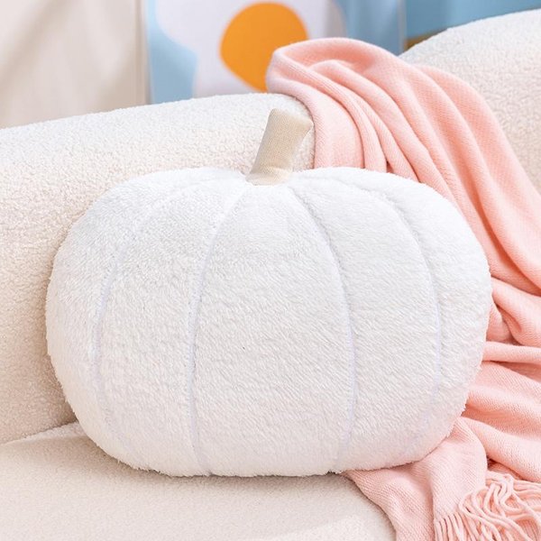 Halloweenowa Dynia Poduszka Pluszowe Zabawki MięKka BawełNa Wypchana W KształCie Dyni Poduszka Na Oparcie Sofy KrzesłA łAdny WystróJ Pokoju MiłY Prezent 40Cm-image