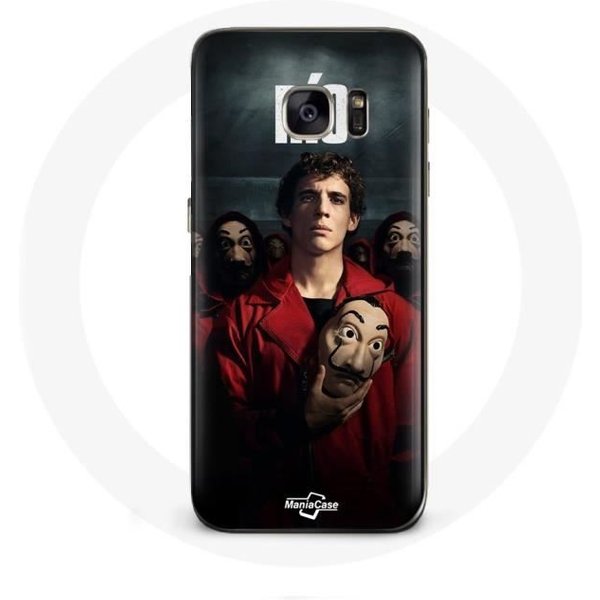 Funda Para Samsung Galaxy S7 Edge La Casa De Papel Rio MáScara-image