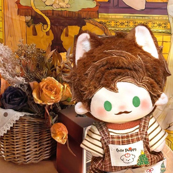 Pluszowy 20 Cm Gra Stardew Valley Harvey Pluszowy Przebranie BawełNiana Lalka Zabawki Dla Dzieci Pluszaki Cosplay Dekoracja Uroczy Prezent Urodzinowy No Skeleton-image
