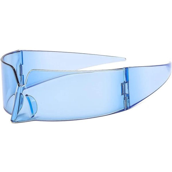 Y2K Lujo Estilo DiseñAdor Estilo CláSico Sin Montura Gafas De Sol Gafas Damas Para Hombres Gafas De Sol Punk Fiesta Pico De PáJaro Enmascarado Gafas Geniales UV400-image