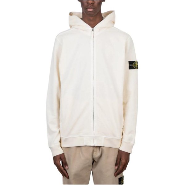 Stone Island Kurtka Z Kapturem Na Zamek Z DłUgim RęKawem I Naszywką MęSkie Kurtki L1S156100032S0060-V0193 XL-image