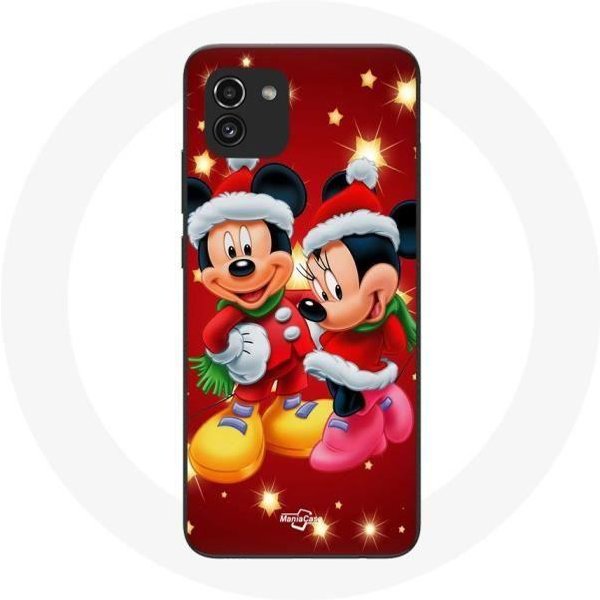 Funda - Maniacase - Samsung Galaxy A03 - Mickey Mouse - Flexible - Negro Negro-image