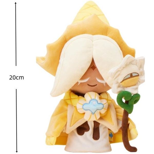 Cookie Run Kingdom Peluche Galleta De Vainilla MuñEca ÁNgel Lindo Anime PeriféRicos Juguete Regalo De CumpleañOs Para NiñOs Juego Hobby ColeccióN-image