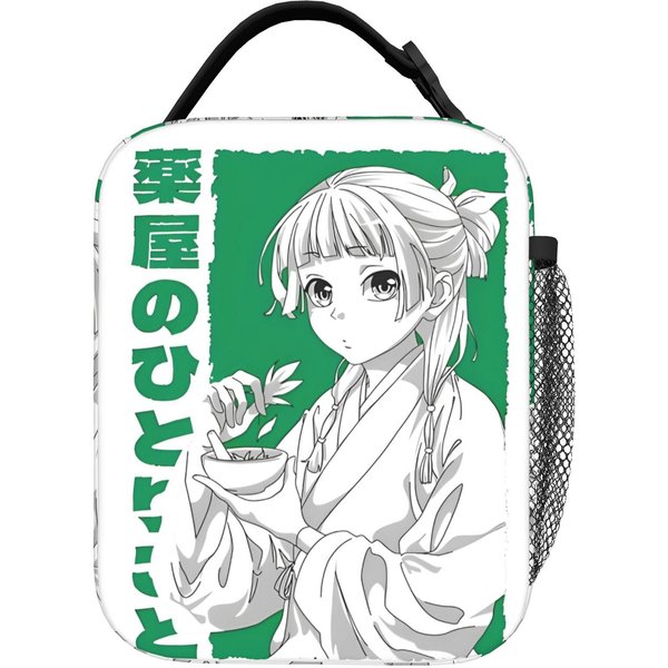 Maomao Anime Izolowane Torby Na Lunch DużE Dzienniki Aptekarza Pojemnik Na PosiłEk Torba Termiczna PudełKo Na Lunch Torba Tote Torby Do Przechowywania ŻYwnośCi One Size-image