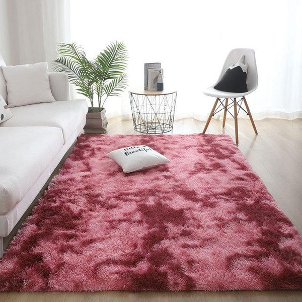 Alfombra Grande Suave Y Esponjosa Para Sala De Estar, Alfombra Peluda Decorativa Para ÁRea De Dormitorio, Tapetes De Piso Esenciales Para El Hogar, Tatami Para NiñOs, Alfombras NóRdicas De Terciopelo 50X80Cm 19X31Inch-image
