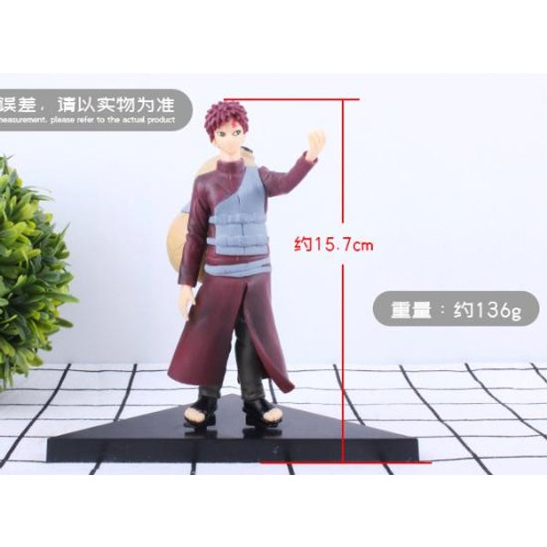16Cm Figurka Anime Figurka Naruto Figurka Gaary Statua GK Z PVC Figurka Kolekcjonerska Zabawki Prezenty JapońSkie Lalki No Box-image