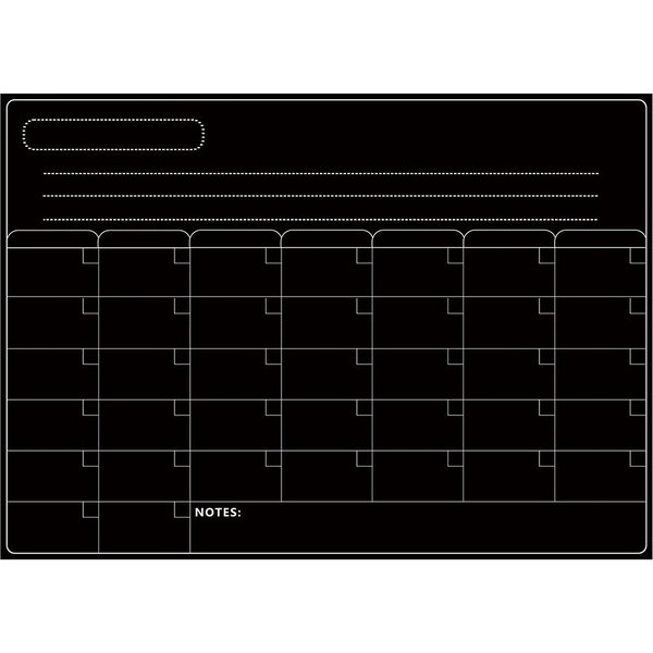 Pizarra MagnéTica De Borrado En Seco, Calendario, Pizarra Blanca, Pegatinas Para Refrigerador, Cocina, Nevera, Pizarra Blanca Para White-image