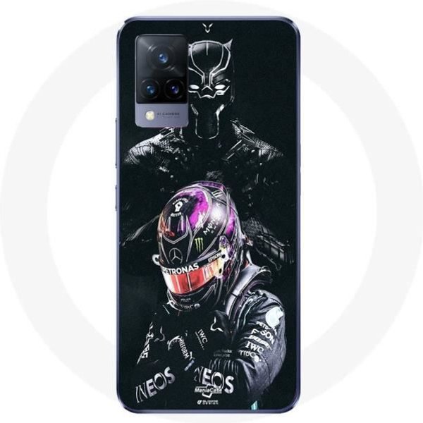 Funda Vivo V21 5G Lewis Hamilton Pantera Negra-image