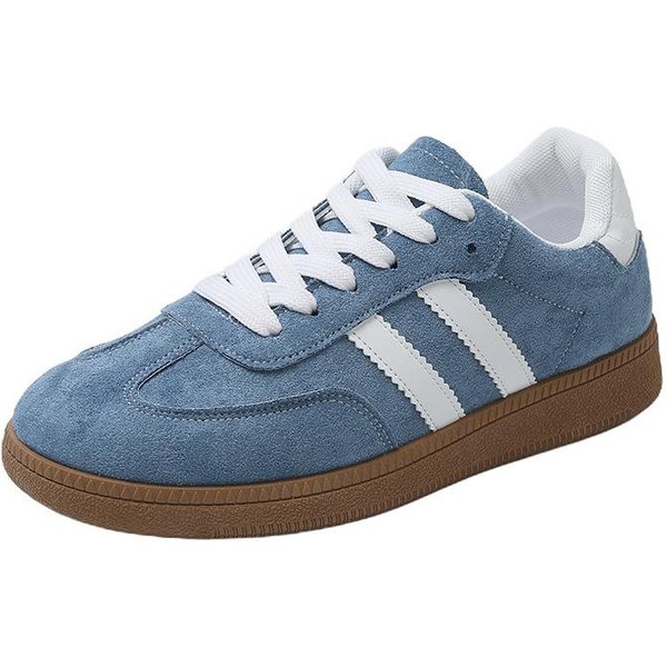 Zapatillas De Mujer 2025 Nuevo Verano Retro VersáTil Zapatos De Entrenamiento Alemanes Suela Plana Transpirables CóModas Moda Zapatos Casuales 36 Azul-image