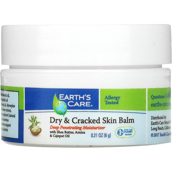Earth's Care, Balsam Do SkóRy Suchej I PopęKanej, 0,21 Uncji (6 GramóW) Blue-image