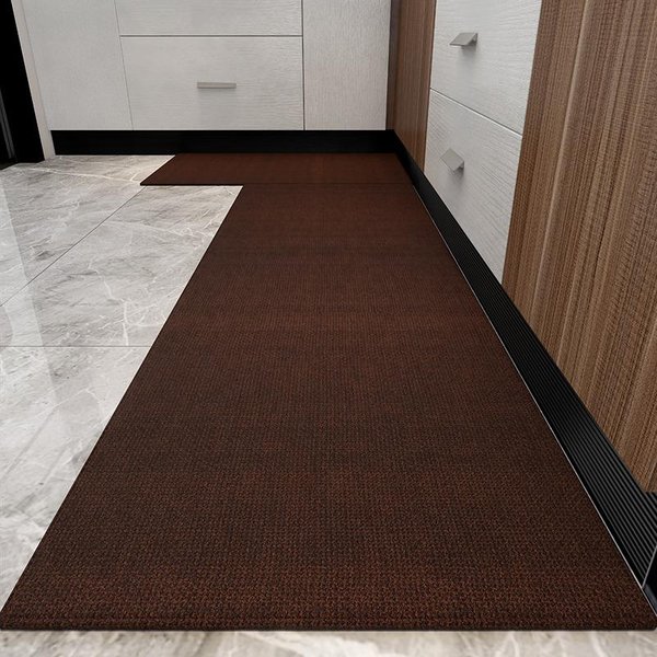 Alfombra Para Cocina Alfombra Pasillera Alfombra Antideslizante Para Suelo Alfombras Largas Estilo Minimalista Elegante Alfombras De DecoracióN Para El Hogar 1Pc 50X80Cm-image