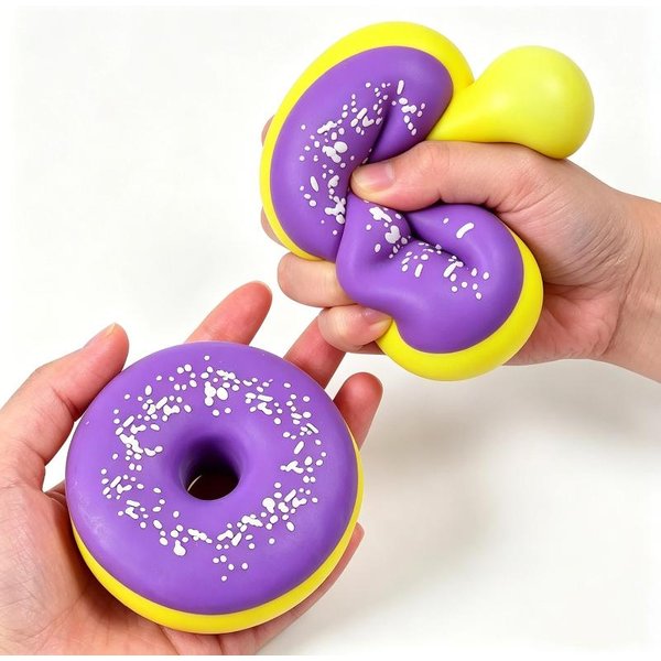 TPR Urocza PąCzek Squishy Zabawka PrzenośNa Anty-Stresowa OdprężAjąCa ŚCiskana Fidget Zabawka Na ZewnąTrz Relaks Prezent-image