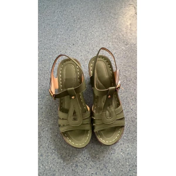 SandałY, Buty Damskie, Buty Z Odkrytymi Palcami, Grube Obcasy, Paski Z Prostą Klamrą, Wysokie Obcasy, SandałY 42-image
