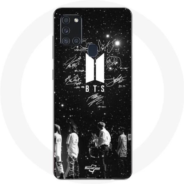 La Funda Maniacase Para Samsung Galaxy A21S Bts Firma Noche Estrellada-image