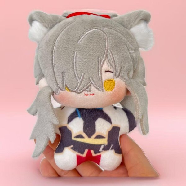 10 Cm Honkai: Star Rail Ostrze Luocha Jingyuan Gra Cosplay MięKka Urocza Pluszowa Lalka CiałO Rozgwiazdy Wisiorek Plecak Breloczek Zabawka-image