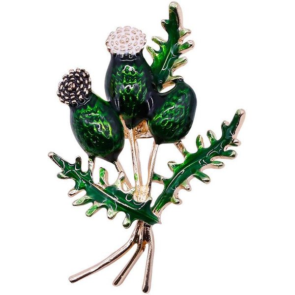 Broche De Flor Goteando De Esmalte Moda Personalidad Pin De Perla Salvaje Broche Pin Femenino Accesorios De Ropa-image