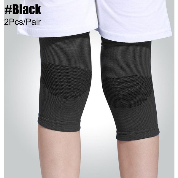 1 Par Rodillera Para NiñOs Rodilleras Perfectas Para NiñOs JóVenes Manga De CompresióN Para Rodilla Cuidado De Rodilla Infantil Ideal Para NiñOs NiñAs Deportes Seguro M-image