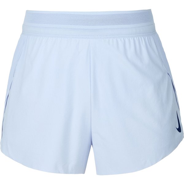 Pantalones Cortos Deportivos Nike Dri-Fit ADV CóModos VersáTiles Color SóLido Mujer Shorts Azul Fantasma-VacíO FN2329-057 M White-image