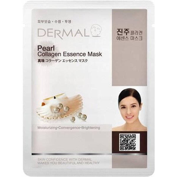 Mascarilla De ColáGeno Dermal Con Esencia Perla-image