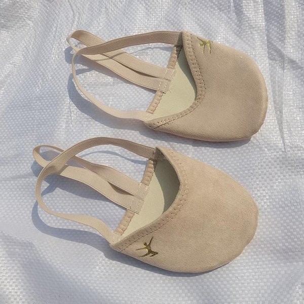 Damskie PółPodeszwy Buty Do TańCa Brzucha - Ochraniacze Na Palce StóP Do Treningu TańCa L (38-39) BeżOwy-image