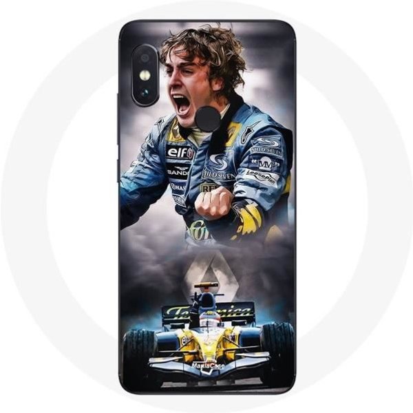 Funda Para Xiaomi Redmi Note 5 CáMara Dual AI FóRmula 1 Fernando Alonso Piloto F1-image
