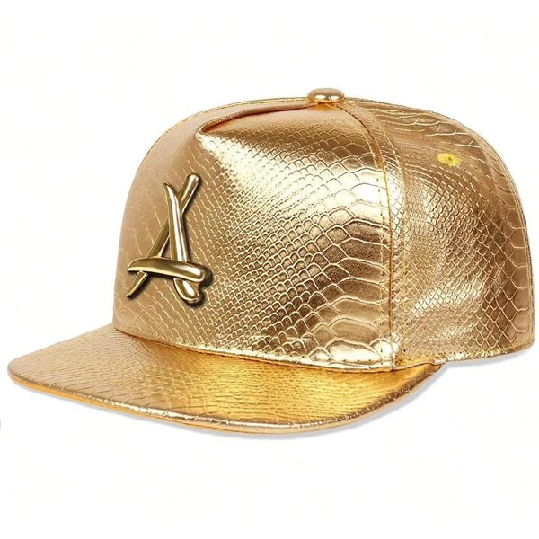 Unisex Osobowość Etykieta Z Literą Kapelusze Hip-Hopowe Wiosna Jesień Outdoor Regulowane Codzienne Czapki Baseballowe Czapki Truckerka Kapelusz ChroniąCy Przed SłOńCem Beige-image
