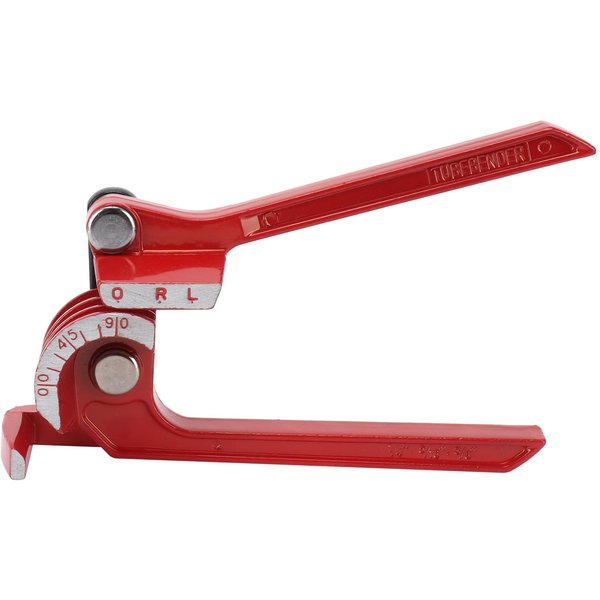 GięTarka Do Rur 3 W 1 RęCzne NarzęDzia Do GięCia Rur Dla 6Mm 8Mm 10Mm 3 Gniazda 90 Stopni GięTarka Do Rur Red-image