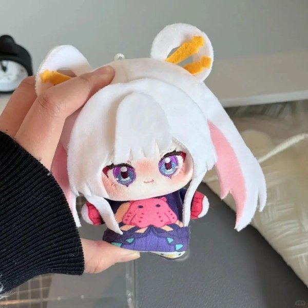 MięKka Kosmiczna KsiężNiczka Kaguya Breloczek Pluszowy Uroczy Anime Kaguya Sakayori Iroha Runami Yachiyo Pluszowa Lalka Dekoracja Plecaka Prezenty 10Cm-image