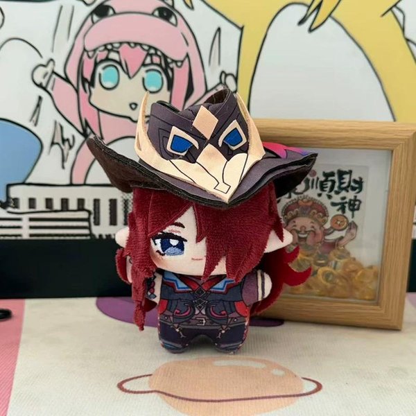 MuñEco De Peluche Anime Genshin Impact Wanderer Mavuika Arataki Itto Kamizato Ayato Furina Shenhe Juguete Llavero Colgante PequeñO Regalo 10Cm-12Cm-image