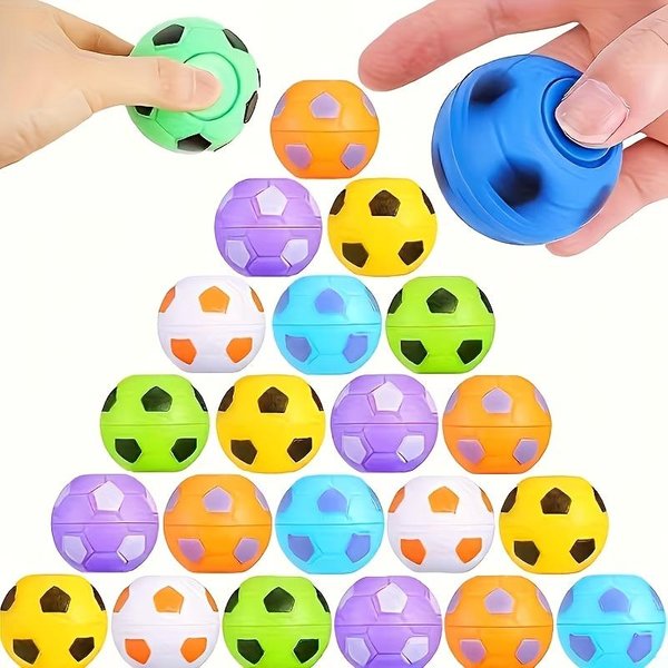 Mini PiłKa Fidget Spinner PiłKa NożNa 1 Szt., Zabawka Do Uwalniania Stresu Na Palce, WypełNiacz Do Torebek Z Nagrodami Na Imprezy, Nagroda Do Klasy Dla Dzieci-image