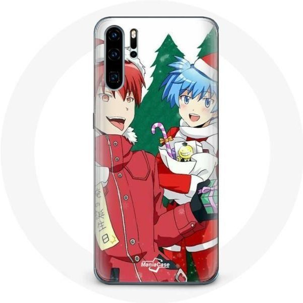 Funda Para Huawei P30 Pro Karma Y Nagisa Assassination Classroom Anime DíA De Navidad-image