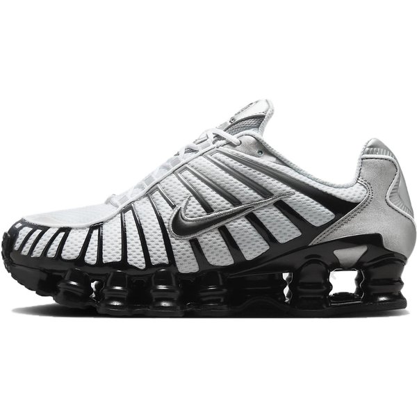Nike Shox TL Metaliczny Srebrny Czarny Damskie Sneakersy BiałY Wilczy Szary HQ4049-001 41 Gray-image