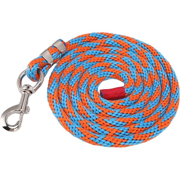 Correa Para Caballo De Nailon Grueso Resistente A Tirones Cuerda Para Caballo Para Ganado Mascota Entrenamiento De Caballo 6.6 Pies De Largo-image