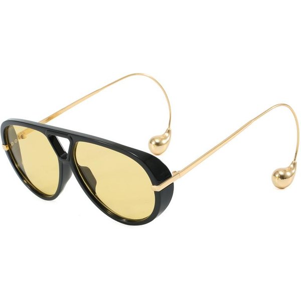 Nowe DużE Pilotki Owalne Punkowe Okulary PrzeciwsłOneczne Dla Kobiet Luksusowe Vintage PodwóJny Mostek Okulary PrzeciwsłOneczne Pani MężCzyźNi Outdoorowe Okulary Ochrona UV400-image
