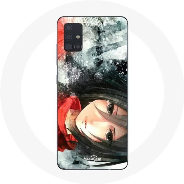 Funda Para Samsung Galaxy A51 5G Mikasa Ackerman Ataque A Los Titanes Anime-image