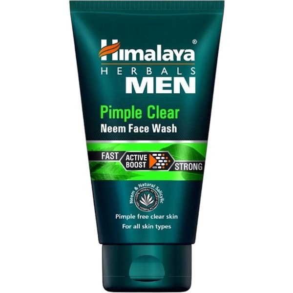 Himalaya Men Pimple Clear Neem ŻEl Do Mycia Twarzy 50Ml Bez MydłA Kontrola TrąDziku Dla MęSkiej SkóRy Black-image