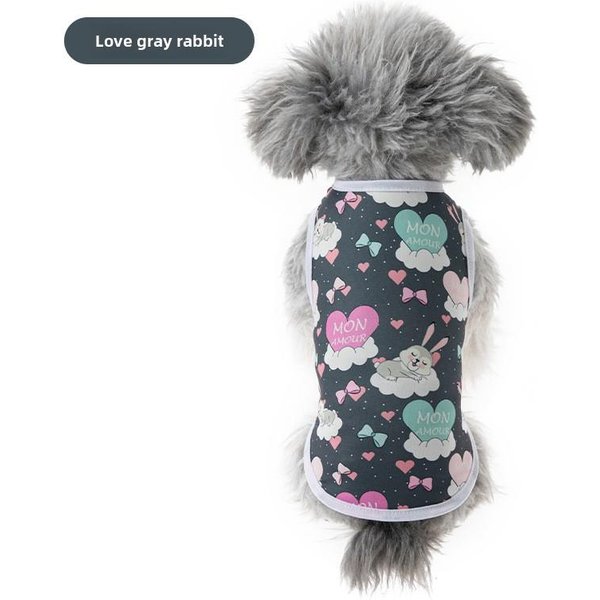Ropa Para Mascotas, Ropa Para Perros, Nuevo Chaleco Fino Transpirable Para Perros Y Gatos En Verano XL-image