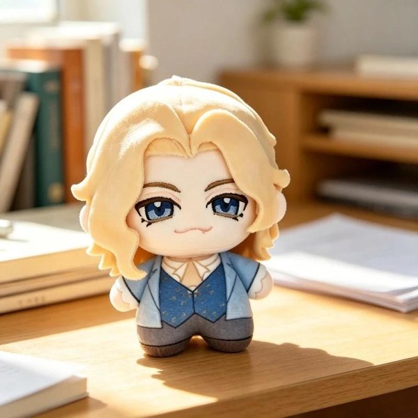 10 Cm Wywiad Z Wampirem Pluszowy Louis Lestat Mini BawełNiana Lalka Postać Wampira Brelok Wisiorek Dekoracja Plecaka Dla FanóW Prezent 10Cm-image