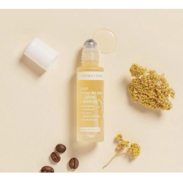 SéRum Concentrado Contorno De Ojos - CafeíNa 5% & Helicriso - Descongestionante - Reduce Bolsas Y Ojeras - 100% Bio-image
