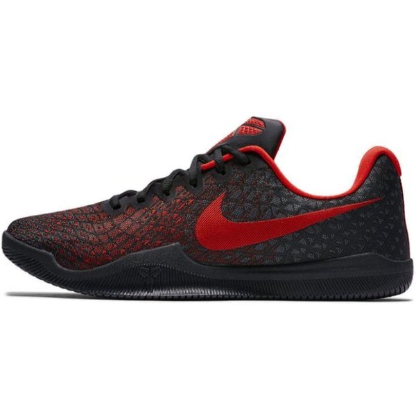 Nike Mamba Instinct EP University Red MęSkie Sneakersy Czarne 884445-016 45 Black-image