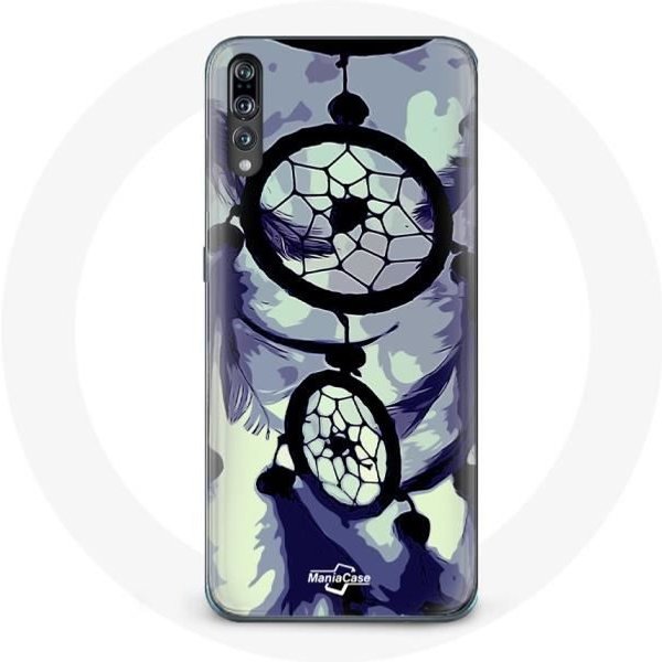 Funda Para Samsung Galaxy P20 Pro AtrapasueñOs Morado Gris Y Negro-image