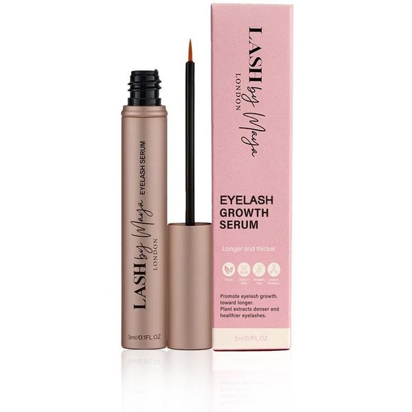 SéRum Para El Crecimiento De PestañAs Lash By Maya 3 Ml Realza Las PestañAs Fortalece Las PestañAs Para PestañAs Escasas No Irritante-image