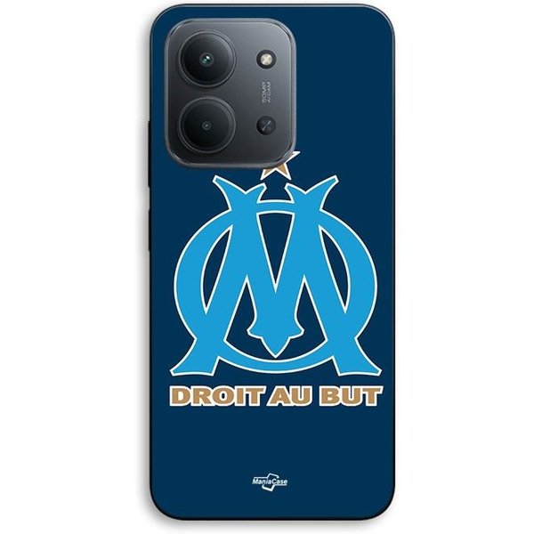Coque Pour Xiaomi Redmi 15C 5G Logo Om Olympique De Marseille Bleu Fond Maniacase Czarny-image