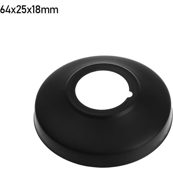 KołNierz śCienny Ze Stali Nierdzewnej Dekoracja Kranu Akcesoria Do KranóW OsłOny śCienne Rur Dekoracyjna OsłOna Kranu 64X25X18Mm-image