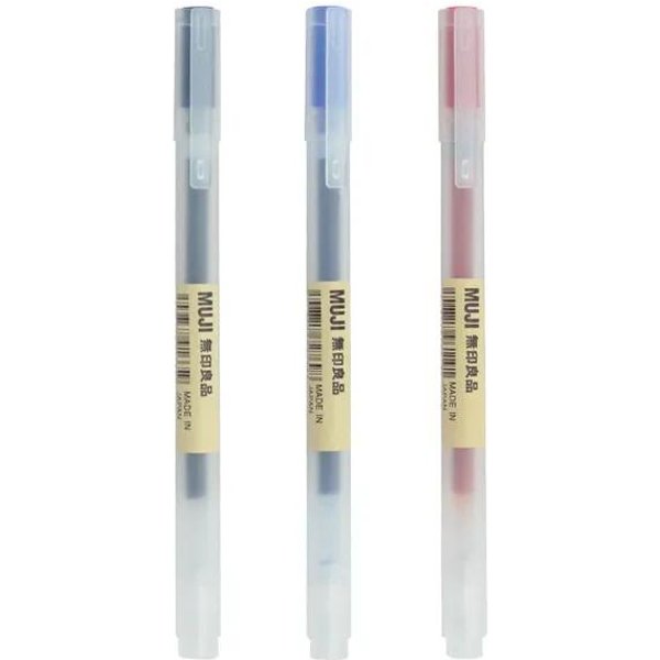 DłUgopis żElowy Kawaii Czarny/Czerwony/Niebieski 0,38 Mm 0,5 Mm Atrament JapońSki DłUgopis Kolorowy Biurowy Szkolny DłUgopis JapońSkie ArtykułY PiśMiennicze 0.38Mm-image